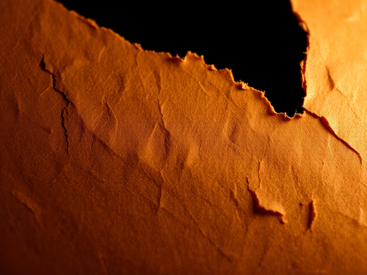Detailfoto van het kraftpapier